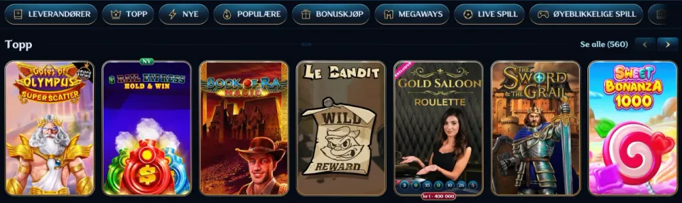 millioner casino norge spill