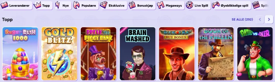 spinbara casino norge spill