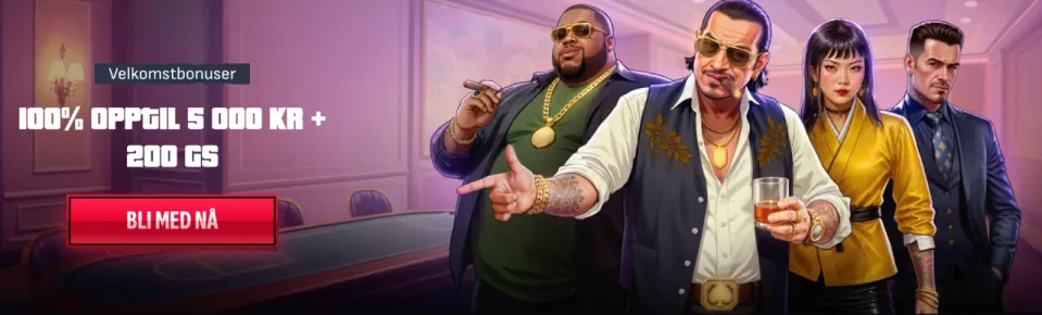 mafia casino norge bonus