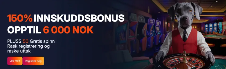 puppybet casino norge bonus