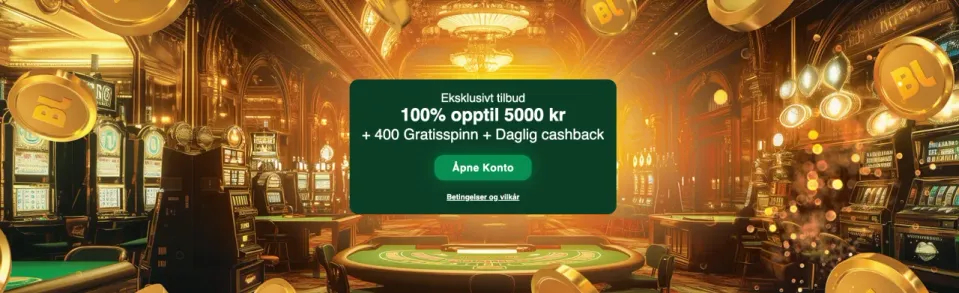 big lucky casino norge bonus