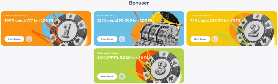 boho casino norge bonus