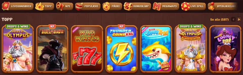 roostino casino norge spill