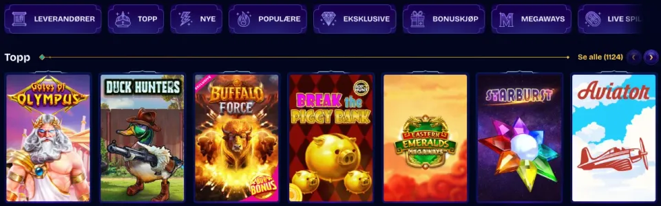 wishwin casino norge spill