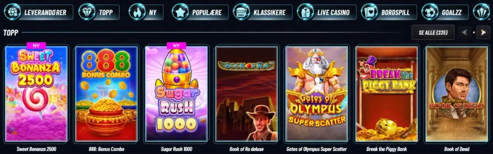 golazzo casino norge spill