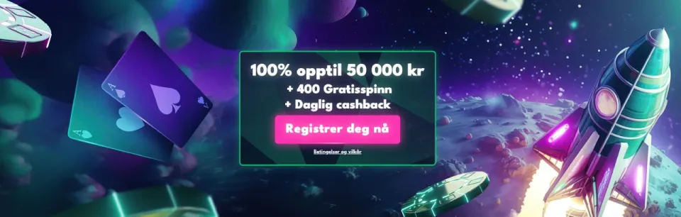 rocket riches casino norge bonus