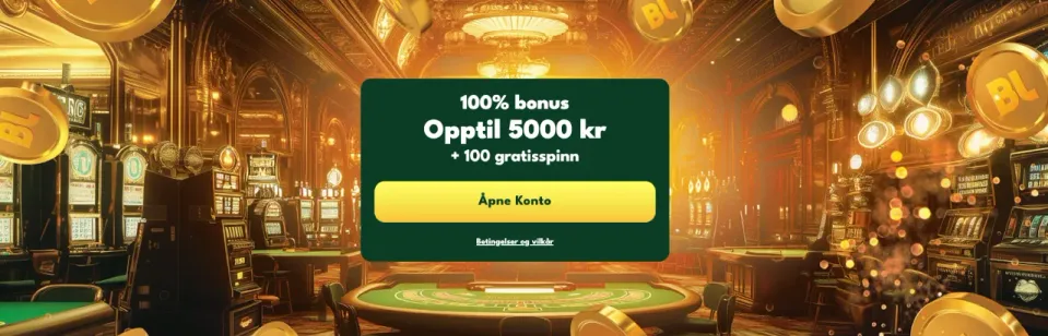 big lucky casino norge bonus