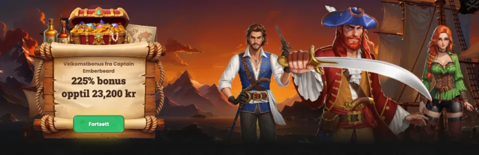 corsaza casino norge bonus
