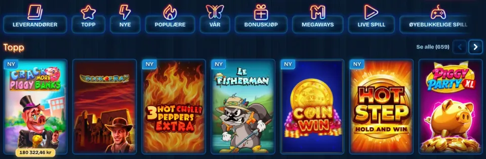 dudespin casino norge spill