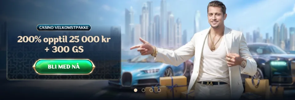 millioner casino norge bonus