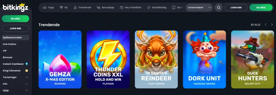 bitkingz casino norge