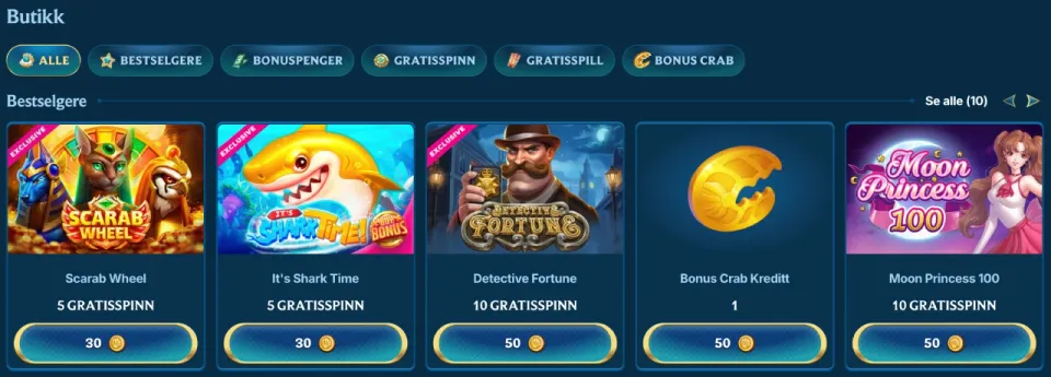 aquawin casino norge bonusbutikk