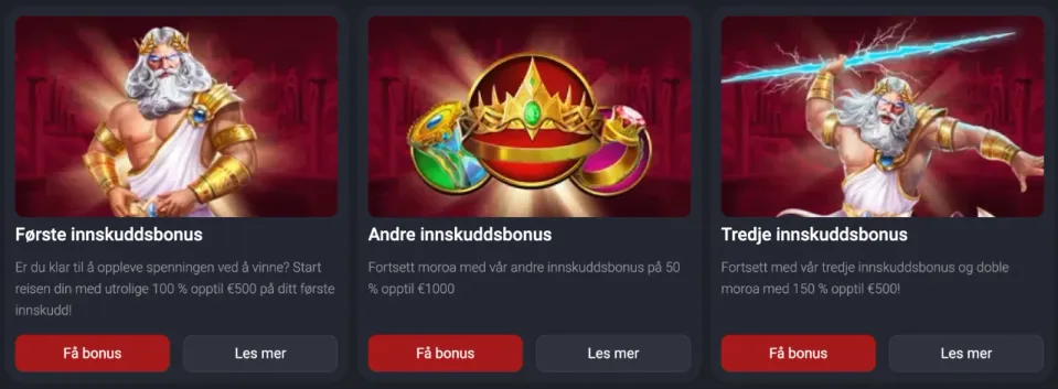 riviera casino norge bonus