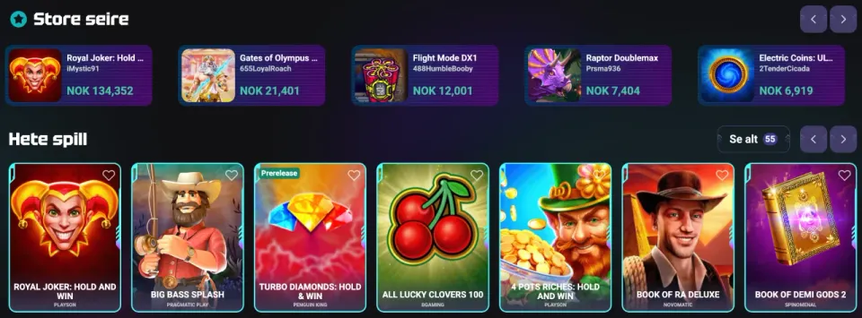 needforslots casino norge spill
