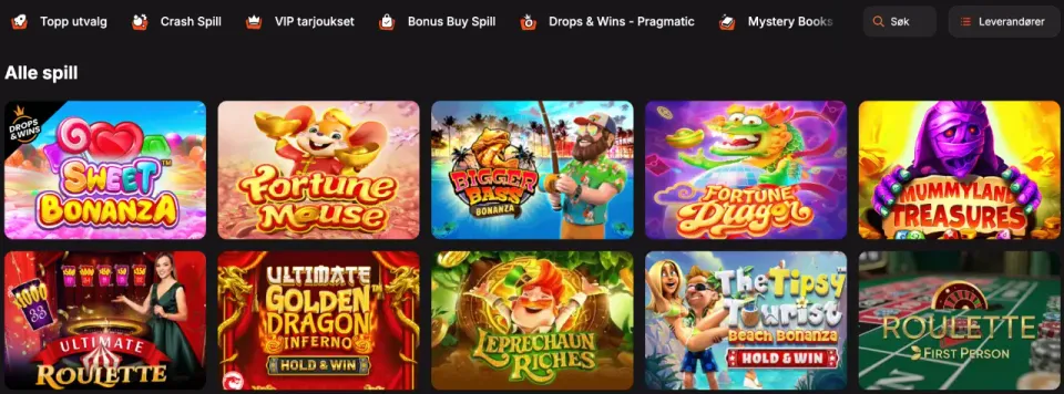 casinoist casino norge spill