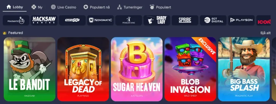 puppybet casino norge spill