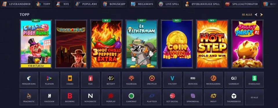 lolajack casino norge spill