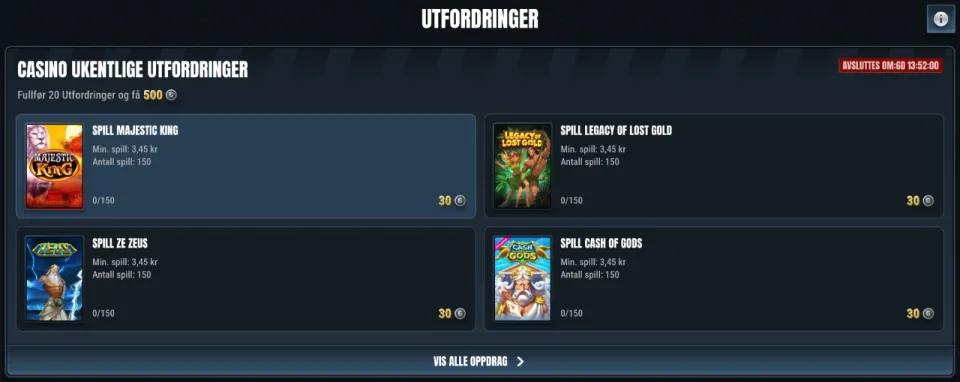 glorion casino norge utfordringer