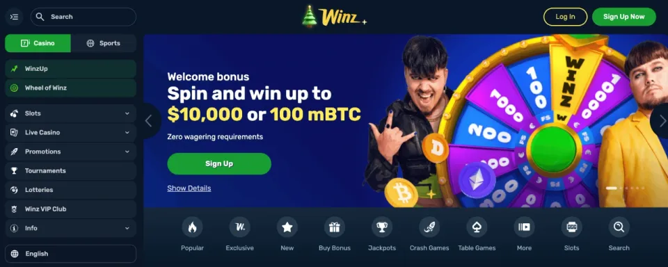 winz casino norge
