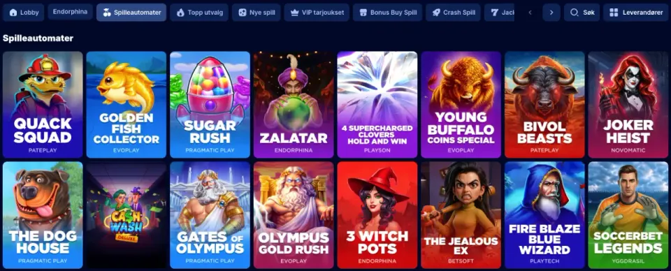 andromedasino norge spill
