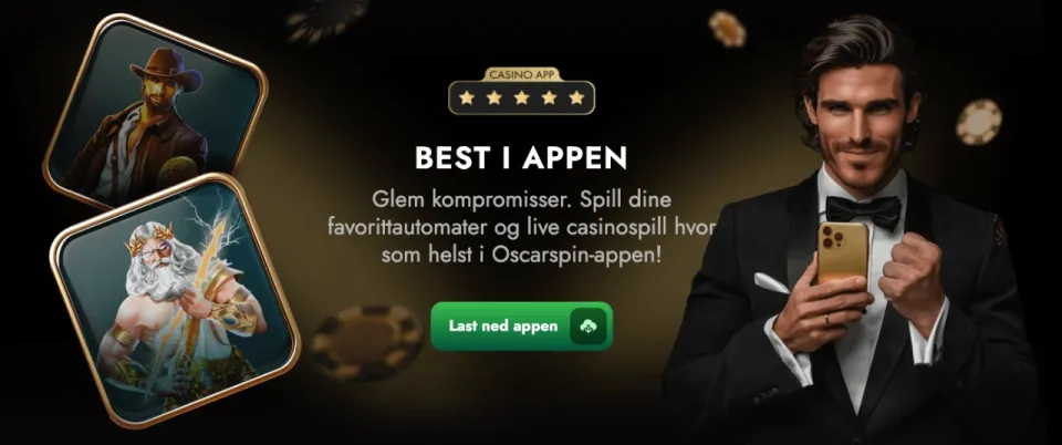 oscarspin casino norge mobilapp