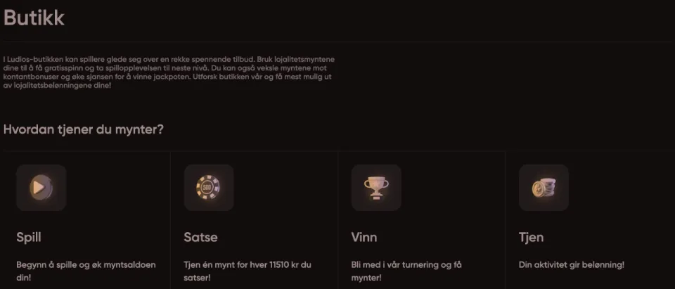 ludios casino norge bonusbutikk