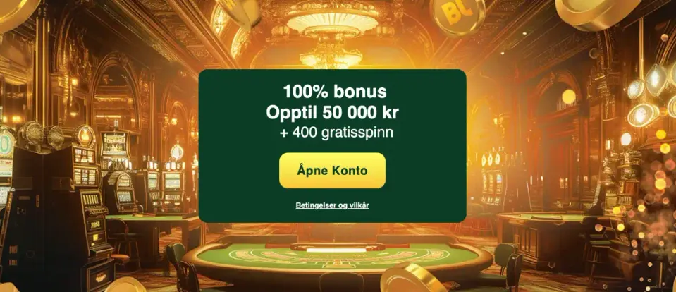 big lucky casino norge bonus