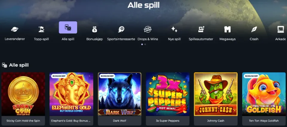 winsane casino norge spill