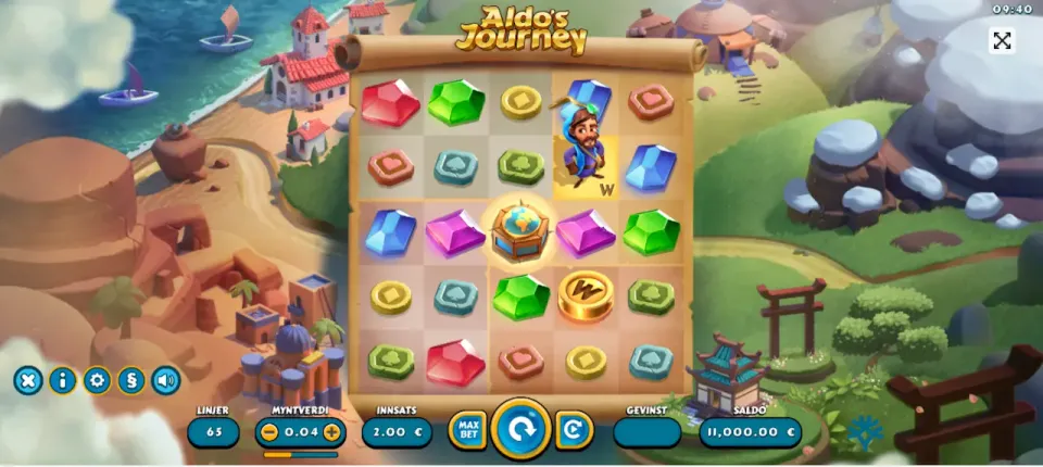 Aldos Journey spilleautomat
