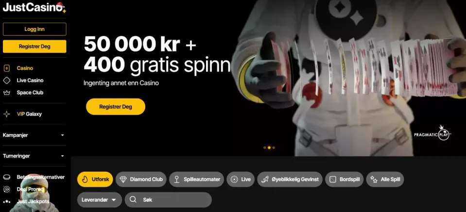 just casino norge