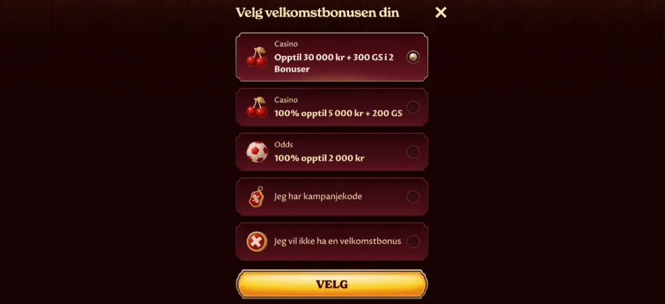 casoola casino norge bonus