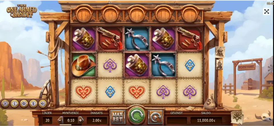 the one armed bandit slot