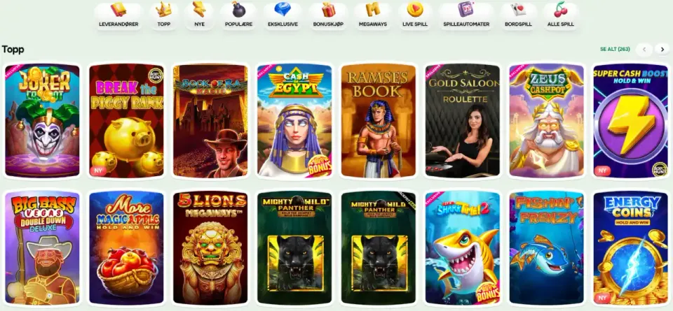 casinolo casino norge spill