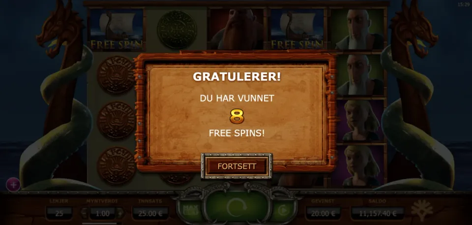 vikings go wild spilleautomat freespins