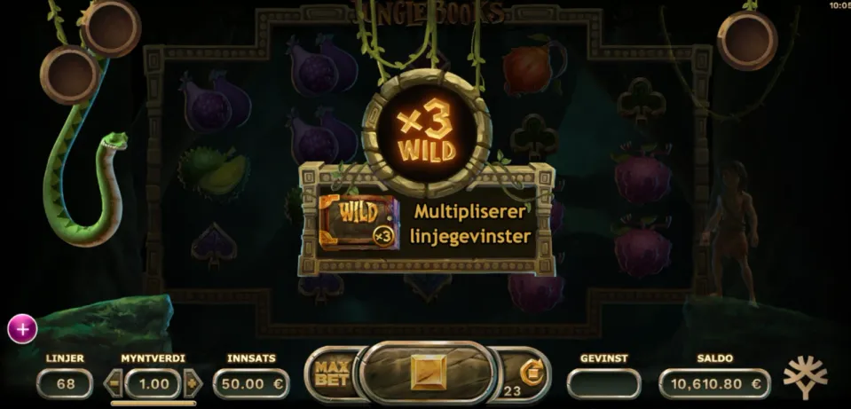 jungle books automat bonus