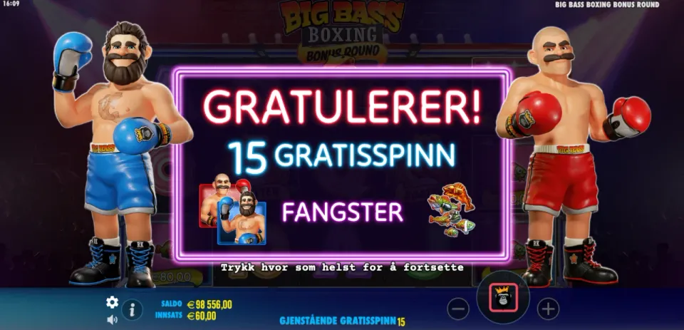 big bass boxing bonus round freespins