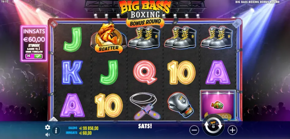 big bass boxing bonus round spilleautomat