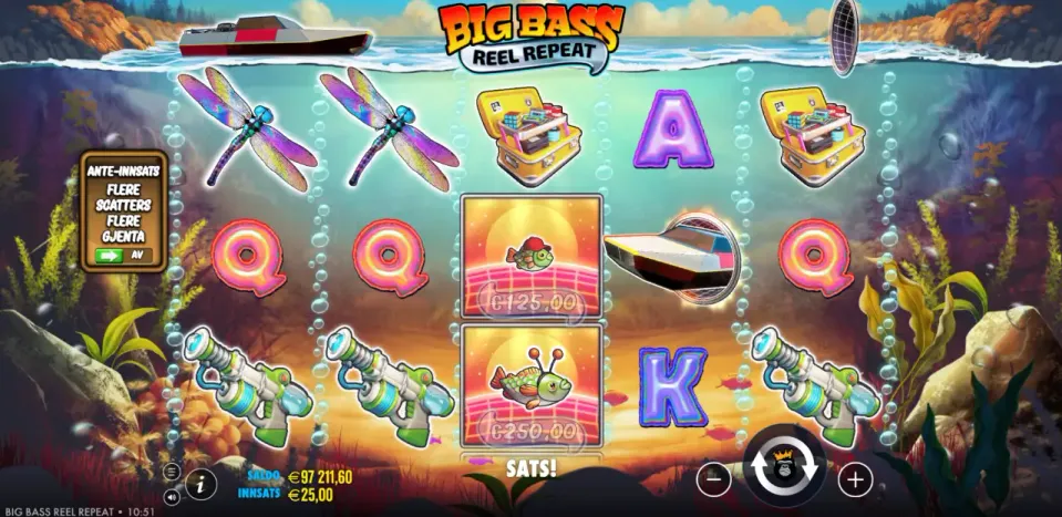 big bass reel repeat spilleautomat