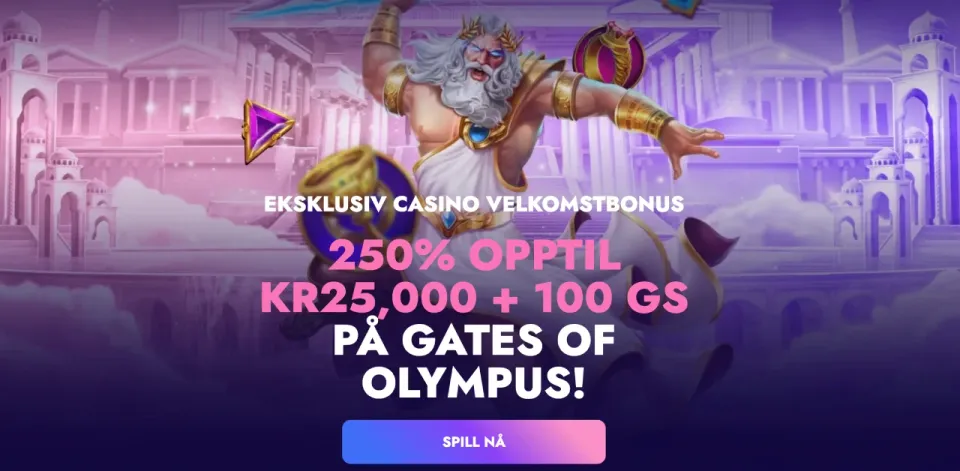 blindluck casino norge bonus