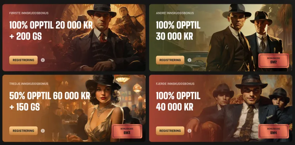 slot mafia casino norge bonus