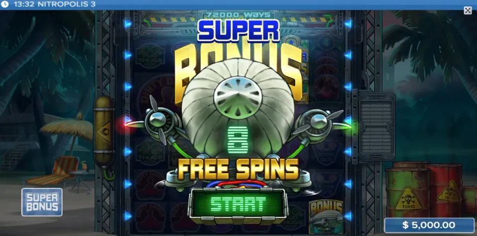 nitropolis 3 spilleautomat freespins