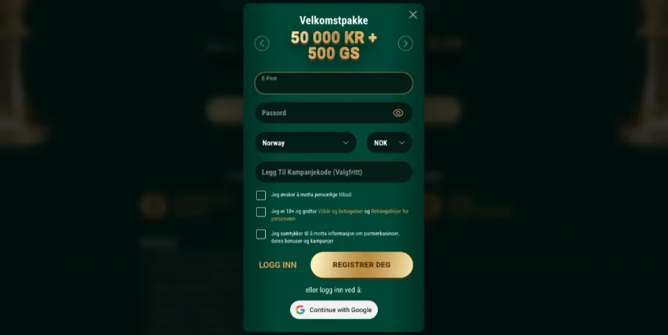 richard casino norge registrering