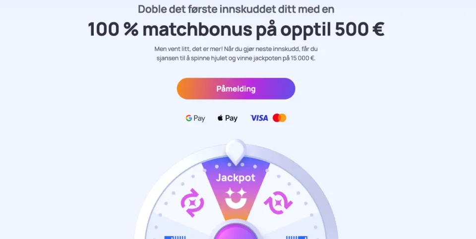 hype kasino norge bonus