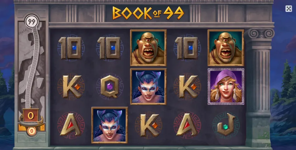 book of 99 automat oppsett