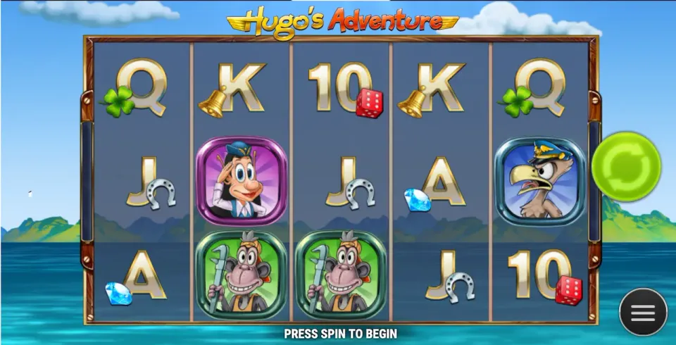 Hugos adventure slot