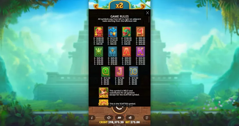 fortune of aztec spilleregler
