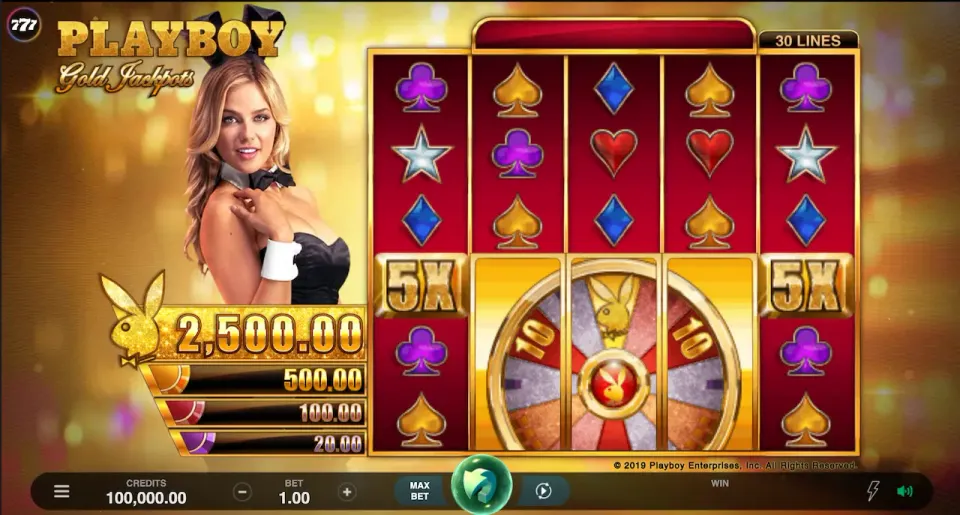 playboy gold jackpots