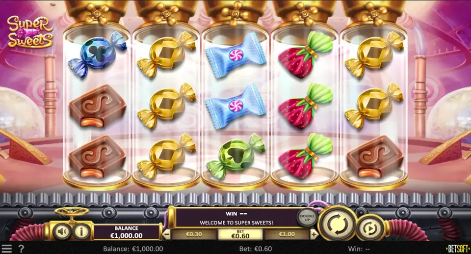 Super sweets spilleautomat