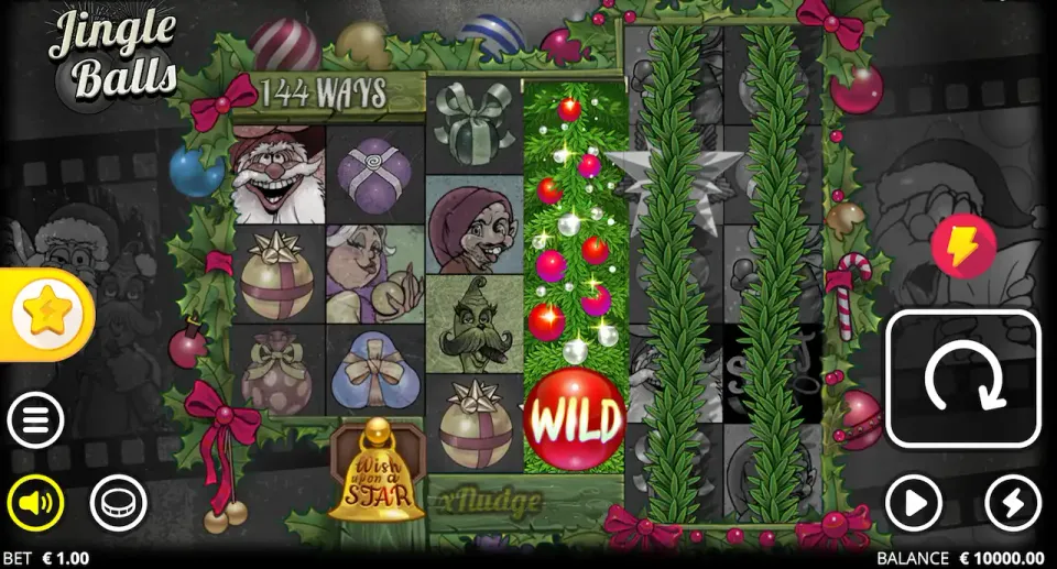 Jingle balls slot