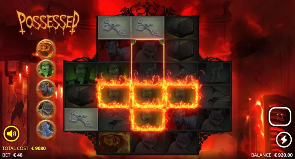 possessed bonusrunde